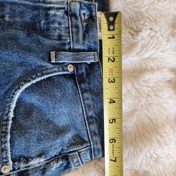 Citizens of Humanity Premium Vintage Wide Leg Cropped Jeans - Picture 9 of 10